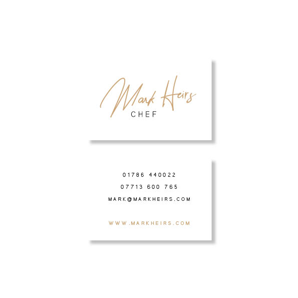 Mark Heirs Business Card