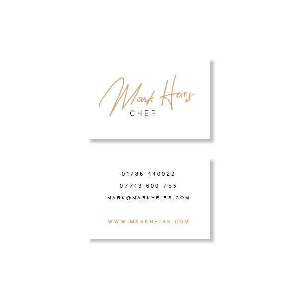 Mark Heirs Business Card Mark Heirs Business Card